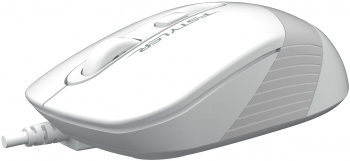 Мышь оптическая A4Tech Fstyler FM10S (1600dpi) silent USB (4but) белый/серый (1/60) (FM10S USB WHITE) фото 3