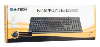 Клавиатура A4TECH KR-85 USB, черный фото 2