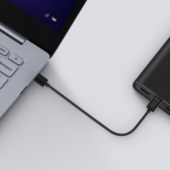 Кабель Xiaomi AL308E USB Type-C (m)-USB Type-C (m) 1.5м черный Bulk (упак.:1шт) фото 6