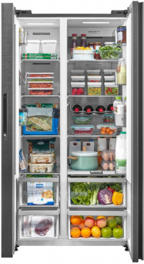 Холодильник Midea MDRS791MIE46 2-хкамерн. нержавеющая сталь (двухкамерный) фото 6