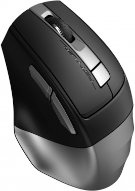 Мышь беспроводная A4Tech Fstyler FB35CS оптическая (2000dpi) silent BT/Radio USB (5but) серый/черный (1/40) (FB35CS USB SMOKY GREY) фото 6