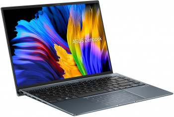 Ноутбук Asus Zenbook 14X OLED UX5401EA-KN180W Core i5 1135G7 16Gb SSD512Gb Intel Iris Xe graphics 14" OLED Touch 2.8K (2880x1800) Windows 11 Home grey фото 3