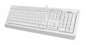 Клавиатура A4TECH Fstyler FK10 USB Multimedia, белый/серый (FK10 WHITE) фото 5
