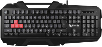 Клавиатура игровая A4TECH B150N USB Gamer LED, черный