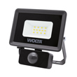 Прожектор светодиодный WOLTA WFL-10W/06S 10Вт 5700K IP65 900лм с датчиком 108*123*40 1/40
