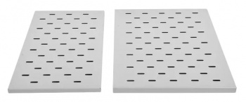 Полка стационарная для приборов Elbox EMS-RIS-600-900 1U нагр.:50кг. 19" 600мм серый (упак.:1шт)