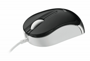 16850 Мышь Trust Nanou Retractable Micro Mouse Black (40/960) (C0042749) фото 5