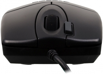 Мышь оптическая A4Tech OP-620DS (1200dpi) silent USB (4but) черный (1/60) фото 3