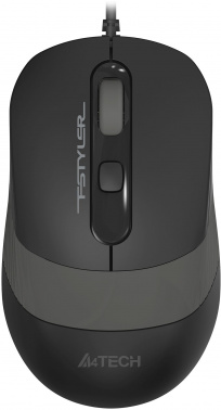 Мышь оптическая A4Tech Fstyler FM10T (1600dpi) USB (4but) серый (1/60) (FM10T GREY)