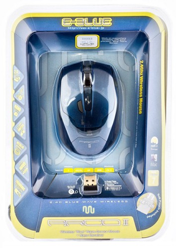 Мышь E-BLUE Arco2, синяя, USB, сенсор, беспроводная (1/40) (EMS100BL) фото 2