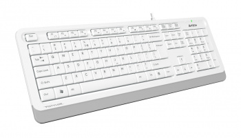 Клавиатура A4TECH Fstyler FK10 USB Multimedia, белый/серый (FK10 WHITE) фото 2