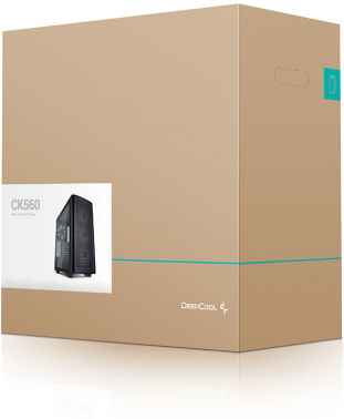 Корпус Deepcool CK560 черный без БП ATX 2x120mm 1x140mm 2xUSB3.0 audio bott PSU фото 13