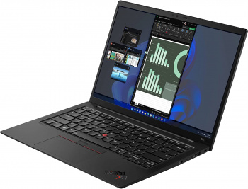 Ноутбук Lenovo ThinkPad X1 Carbon G10 Core i7 1265U 16Gb SSD1Tb Intel Iris Xe graphics 14" IPS 2.2K (2240x1400) 4G Windows 11 Professional black WiFi  фото 7