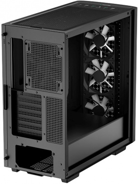 Корпус Deepcool CK560 черный без БП ATX 2x120mm 1x140mm 2xUSB3.0 audio bott PSU фото 5