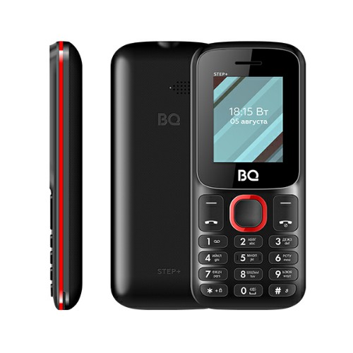 Мобильный телефон BQ 1848 Step+ Black+Red (86183526)
