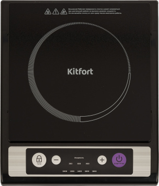 Плита Индукционная Kitfort КТ-107 черный стеклокерамика (настольная) фото 14