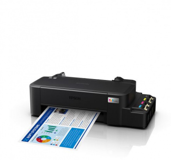 Принтер струйный Epson L121 (C11CD76414) A4 USB черный фото 6