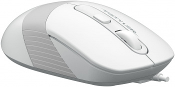 Мышь оптическая A4Tech Fstyler FM10S (1600dpi) silent USB (4but) белый/серый (1/60) (FM10S USB WHITE) фото 2