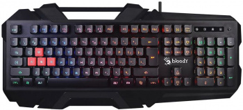 Клавиатура игровая A4TECH B150N USB Gamer LED, черный фото 2