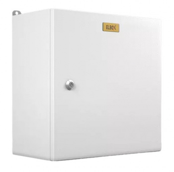 Шкаф электротехнический Elbox EMW-300.300.210-1-IP66 одноствор. настенный 300мм 300мм 210мм IP66 50кг серый сталь