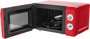 Микроволновая Печь Tesler MM-2045 20л. 700Вт красный/серебристый фото 7