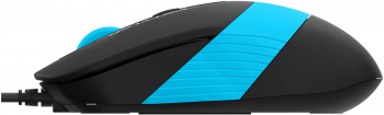 Мышь оптическая A4Tech Fstyler FM10S (1600dpi) silent USB (4but) черный/голубой (1/60) (FM10S USB BLUE) фото 4