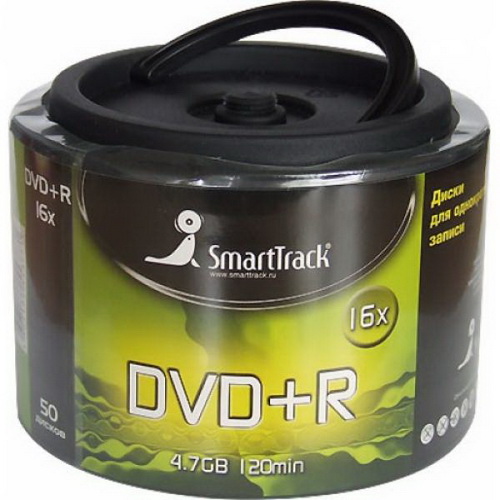 Диск ST DVD+R 4.7 GB 16x SP-box-50 (600)
