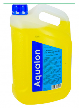 Средство для мытья посуды АКВАЛОН 5л лимон жидкость канистра