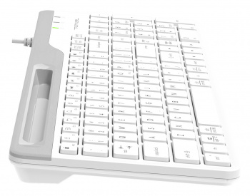 Клавиатура A4TECH Fstyler FK25 USB slim, белый (FK25 WHITE) фото 8