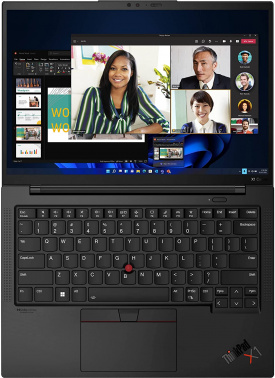 Ноутбук Lenovo ThinkPad X1 Carbon G10 Core i7 1265U 16Gb SSD1Tb Intel Iris Xe graphics 14" IPS 2.2K (2240x1400) Windows 11 Professional black WiFi BT  фото 2