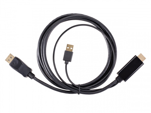 Кабель-переходник HDMI(M) +USB---> DP(M)  4K*60Hz 1.8M, VCOM <CG599AC-1.8M> (1/70) фото 5