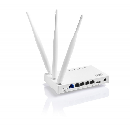 Роутер NETIS MW5230, скорость до 300 Мбит/с с поддержкой USB 3G/4G модемов, белый (1/30) фото 5