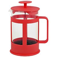 Чайник/кофейник (кофе-пресс) VARIATO,850 мл, из жаропрочного стекла в пласт корпусе, цвета в ассорт (1/12) (950078)