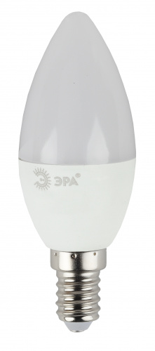 Лампа светодиодная ЭРА B35-9W-827-E14 (диод, свеча, 9Вт, тепл, E14) (10/100/4000)