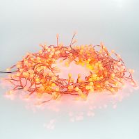 Гирлянда NEON-NIGHT "Мишура LED" 6 м прозрачный ПВХ, 576 диодов, цвет КРАСНЫЙ (1/5)