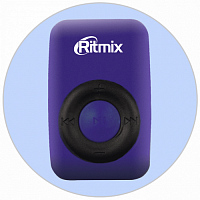 Плеер MP3 RITMIX RF-1010, голубой (1/100)