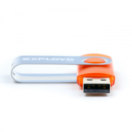 Флеш-накопитель USB  4GB  Exployd  530  оранжевый (EX004GB530-O) фото 7