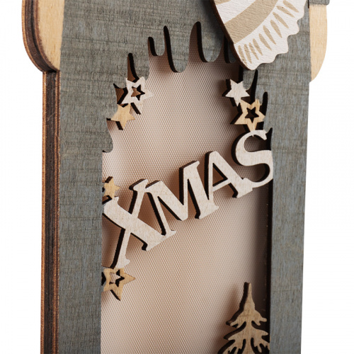 Фигурка деревянная NEON-NIGHT с подсветкой "Рождественский олень" 11х5х47 см (1/24) (504-007) фото 10