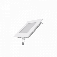 Светильник светодиодный GAUSS "Даунлайт" квадрат белый IP20 6W 4100K 1/20 (940111206)