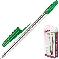 Ручка шариковая Attache Economy Elementary 0, 5мм зеленый ст. (20)