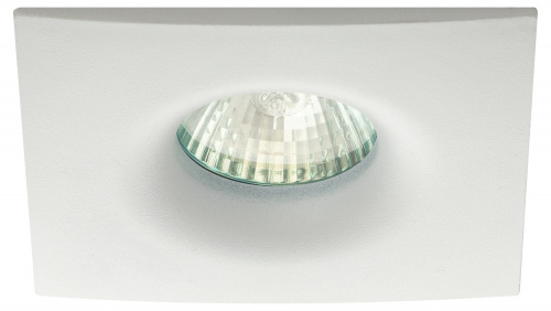 Светильник ЭРА встраиваемый алюминиевый KL104 WH MR16 GU5.3 белый (1/100) (Б0059793) фото 2