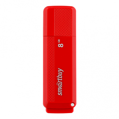 Флеш-накопитель USB  8GB  Smart Buy  Dock  красный (SB8GBDK-R)