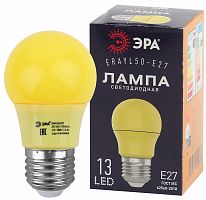 Лампа светодиодная ЭРА STD ERAYL50-E27 E27 / Е27 3Вт груша желтый для белт-лайт (1/100) (Б0049581)