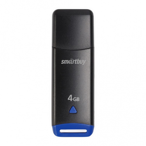 Флеш-накопитель USB  4GB  Smart Buy  Easy   чёрный (SB004GBEK)