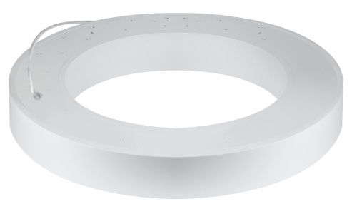 Светильник светодиодный ЭРА Geometria SPO-134-W-40K-056 Ring 56Вт 4000К 4200Лм IP40 800*80 белый подвесной драйвер внутри (1/2) (Б0058906) фото 6