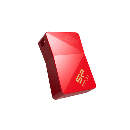 Флеш-накопитель USB 3.0  8GB  Silicon Power  Jewel J08  красный (SP008GBUF3J08V1R) фото 2