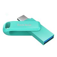 Флеш-накопитель USB 3.1  256GB  SanDisk  Ultra Dual Drive USB Type-C, голубой (SDDDC3-256G-G46G)