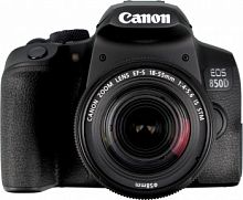 Зеркальный Фотоаппарат Canon EOS EOS 850D черный 24.1Mpix EF-S 18-55mm f/4-5.6 IS STM 3" 4K 4K SDXC Li-ion