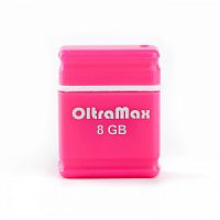Флеш-накопитель USB  8GB  OltraMax   50  розовый (OM-8GB-50-Pink)