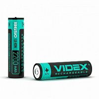 Аккумулятор VIDEX 18650 2200mAh 1pcs/box с защитой (1/20/160)